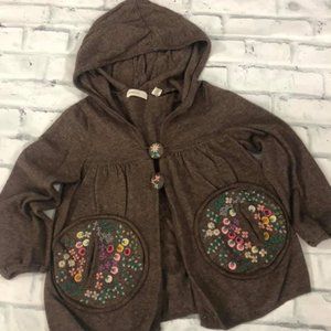 Anthropologie Sleeping on Snow Size Small Cardigan